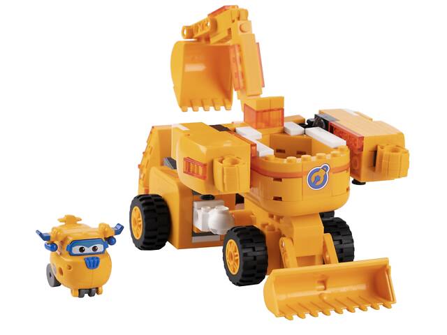 Конструктор-трансформер Super Wings Small Blocks 2-in-1 Buildable Transforming Vehicle Donnie, Донни (EU385007) - Фото 4