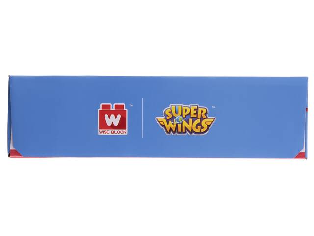 Конструктор-трансформер Super Wings Small Blocks 2-in-1 Buildable Transforming Vehicle Donnie, Донни (EU385007) - Фото 9