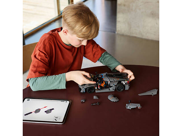 Конструктор ігровий Technic Koenigsegg Jesko Absolut Сірий гіперкар 42173 801 деталь - Фото 4