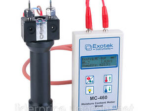 Контактний вологомір деревини EXOTEK MC-460 з виносним датчиком S-10