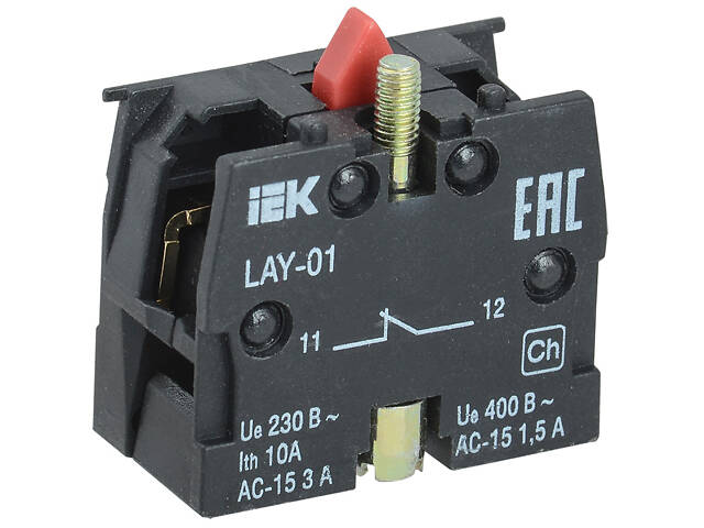 Контактный блок для LAY5 1Р 1NC [BDK11] УЕК - Фото 1