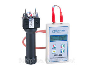 Контактний вологомір деревини EXOTEK MC-460 з виносним датчиком S-10