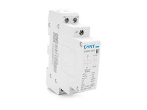 Контактор CHINT NCH8-25/02 220V,25А, 5kW, 2NC, на DIN-рейку, 85*65,5*18мм