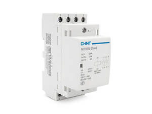 Контактор CHINT NCH8-25/40 220V,25А, 16kW, 4NO, на DIN-рейку, 85*65,5*36мм