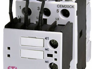Контактор для конденсаторов 20 кВАр 440В 1NC [4643819] CEM CK 20.01N ETI