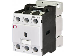 Контактор для конденсаторов 7.5 кВАр 440В [4643805] CEM 7,5CK.00 ETI