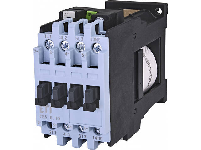 Контактор (пускач) 6А 24В 1НО [4646504] CES 6.10 ETI - Фото 1