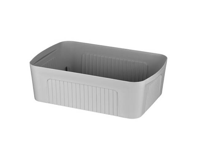 Контейнер для зберігання Ardesto З кришкою Сірий 13 л (ARHC2513G) - Фото 4