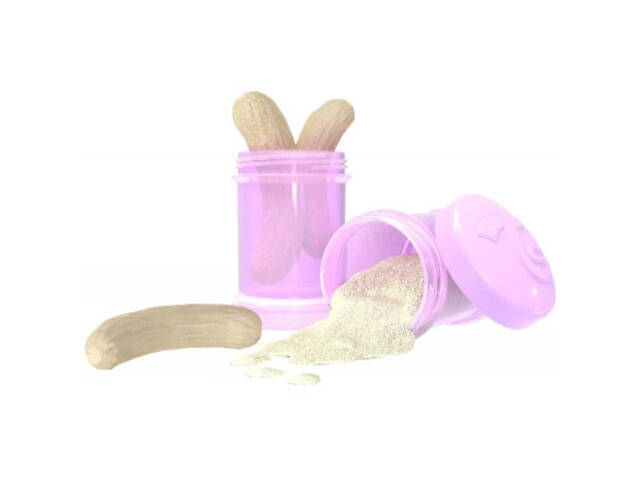 Контейнер для зберігання продуктів Twistshake 2шт 100мл. 78306 лавандовий (69852) - Фото 3