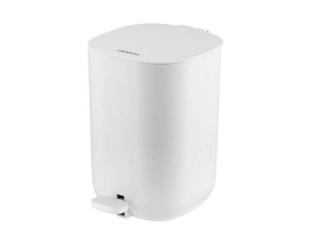 Контейнер для сміття Ardesto Vigor З педаллю Білий 3 л (ARHB3602E) - Фото 1