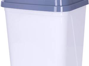Контейнер для мусора VIOLET HOUSE 35х22,5х30 см WHITE-GREY (6619358)
