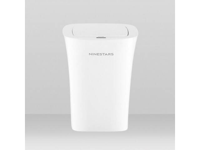 Контейнер для сміття Xiaomi Ninestars Waterproof Induction Trash White (DZT-10-11S) - Фото 2