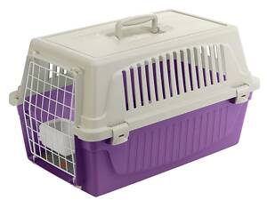Контейнер переноска для собак и котов Ferplast Atlas (Ферпласт Атлас) 40 x 60 x h 38 cm - ATLAS 30, Фиолетовый