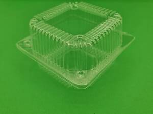 Контейнер пластиковий з відкидною кришкою V500мл ПС-7 118*118*68 (50 шт)