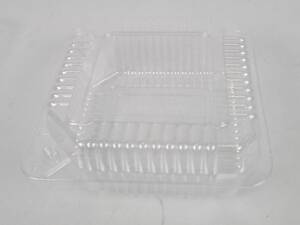 Контейнер пластиковий з відкидною кришкою V580 мл SL10-1 130*130*33*16 (50 шт)