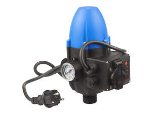 Контролер тиску електронний 1.1 кВт Ø1' регул. тиску вмик 1.5-3.0 бар + розетка і вилка WETRON (779734)