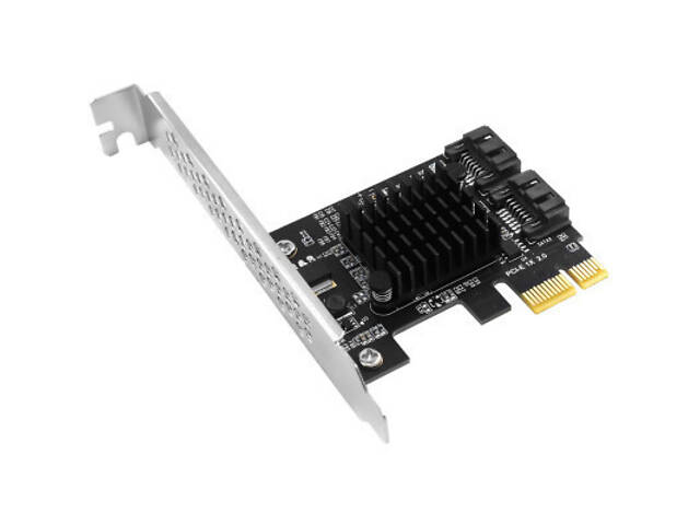 Контролер Dynamode PCI-E to 2 x SATA III (6 Gb/s), 2 ch (PCI-E-2xSATAIII-Marvell) - Фото 2