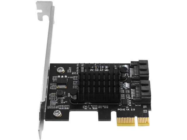 Контролер Dynamode PCI-E to 2 x SATA III (6 Gb/s), 2 ch (PCI-E-2xSATAIII-Marvell) - Фото 3