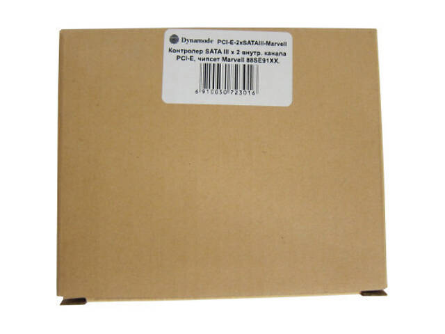 Контролер Dynamode PCI-E to 2 x SATA III (6 Gb/s), 2 ch (PCI-E-2xSATAIII-Marvell) - Фото 7