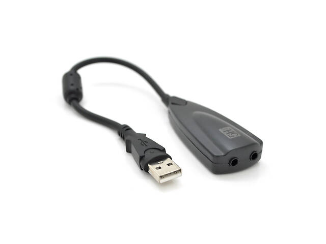 Контролер USB-звукової карти (7.1) 3D звук (Windows 7 ready), 20см кабель з феритом, Blister Q250 - Фото 1