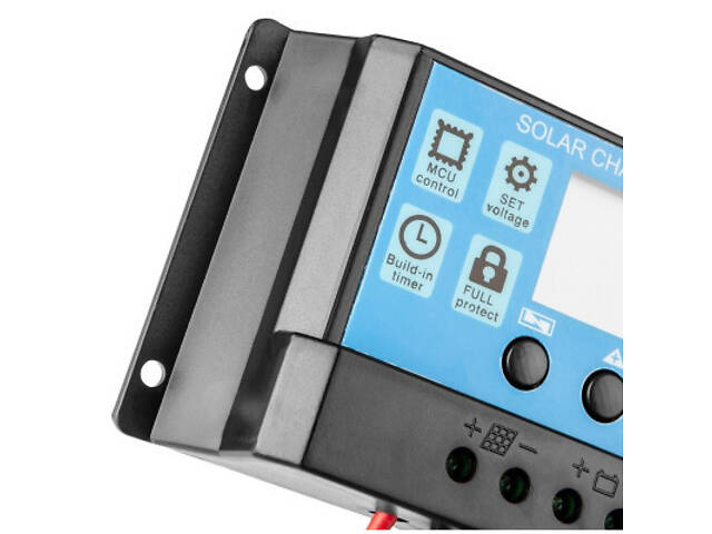 Контролер заряду Neo Tools 20А, 12/24В(OPEN,AGM,GEL), 2xUSB (90-150) - Фото 2