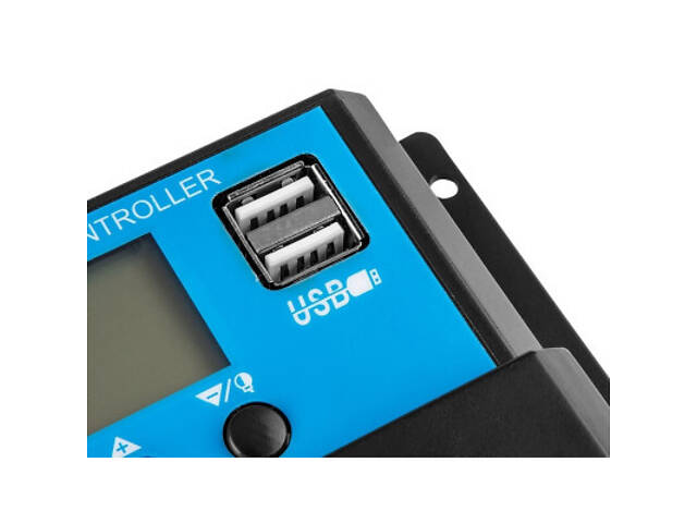 Контролер заряду Neo Tools 20А, 12/24В(OPEN,AGM,GEL), 2xUSB (90-150) - Фото 4