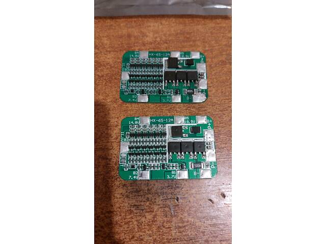 Контроллер заряда разряда HX-6S-12A BMS Li-ion батарей - Фото 1
