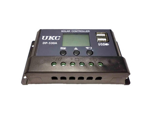 Контроллер заряда солнечной батареи UKC DP-530A 8466 - Фото 1