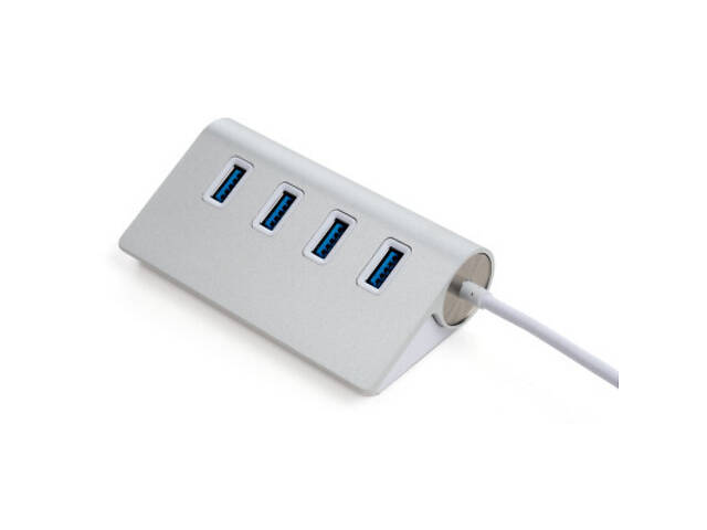 Концентратор Vinga Type-C to 4*USB3.0 1.0m cable aluminium (VCPHCU304) - Фото 2