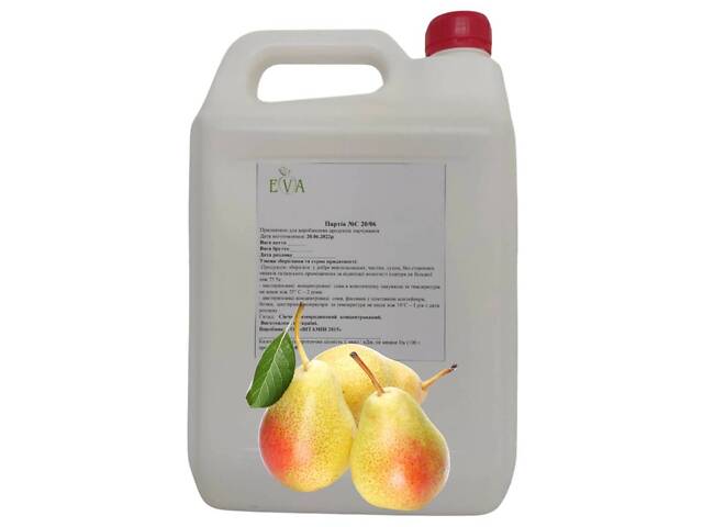 Концентрированный сок Eva Грушевый 5 л / 6,5 кг - Фото 1