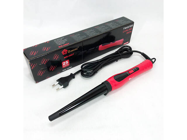 Конусна плойка для волосся DOMOTEC MS-4907, стайлер для завивки, стайлер для укладання - Фото 1