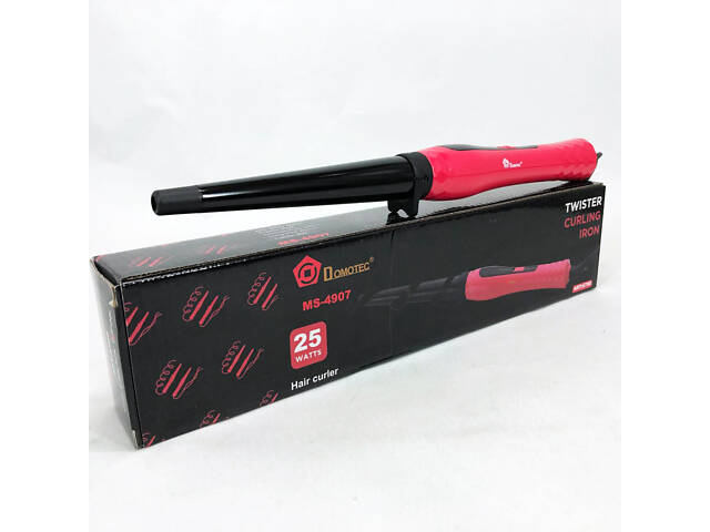 Конусна плойка для волосся DOMOTEC MS-4907, стайлер для завивки, стайлер для укладання - Фото 6