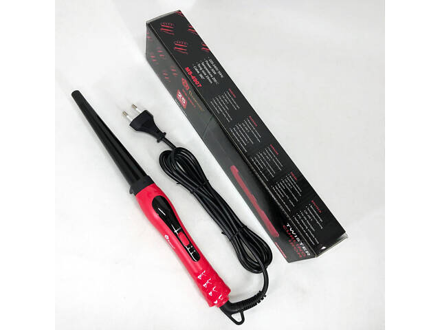 Конусна плойка для волосся DOMOTEC MS-4907, стайлер для завивки, стайлер для укладання - Фото 8