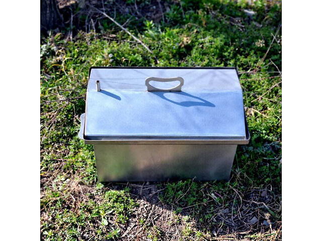 Коптильня з нержавіючої сталі Середня (2 мм товщина) - Фото 1