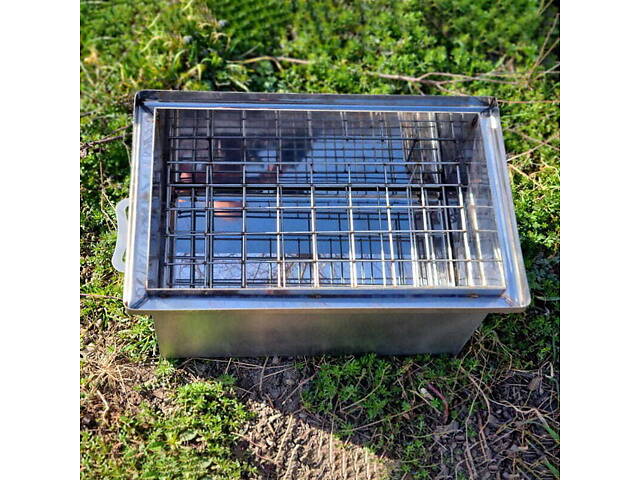 Коптильня з нержавіючої сталі Середня (2 мм товщина) - Фото 2