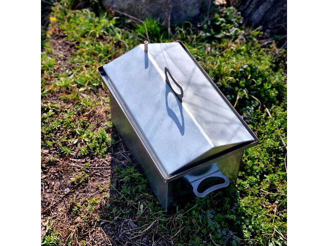 Коптильня з нержавіючої сталі Середня (2 мм товщина) - Фото 3