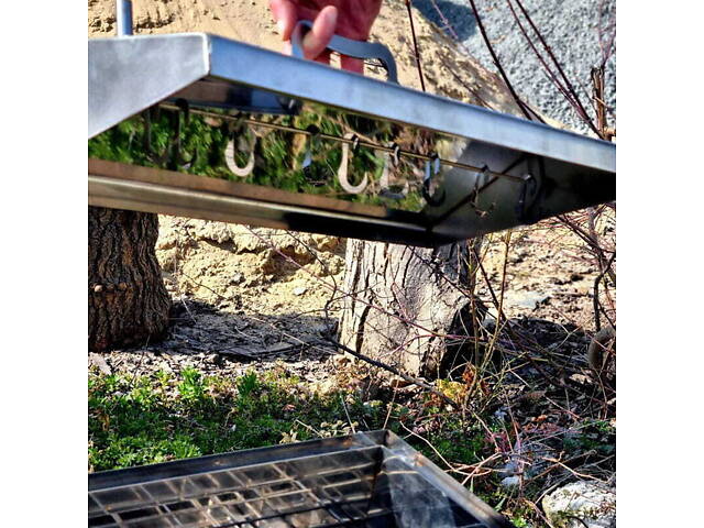 Коптильня з нержавіючої сталі Середня (2 мм товщина) - Фото 5