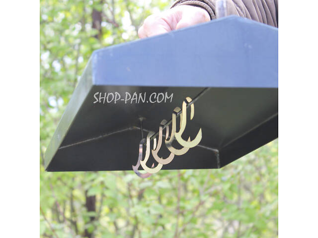 Коптильня гарячого копчення з неіржавкої сталі 305х450х280 1.5 мм - Фото 5