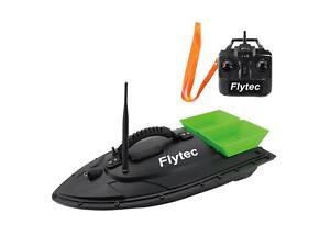 Кораблик для підгодовування риби Flytec HQ2011 на радіоуправлінні, зелена годівниця