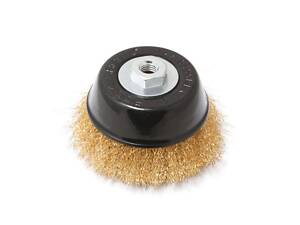 Кордщітка чашеподібна латунна для КШМ 125мм Rockforce RF-BWC005