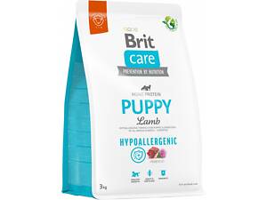 Корм для щенков Brit Care Dog Hypoallergenic Puppy гипоаллергенный с ягненком 3 кг (8595602558964)
