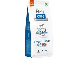 Корм для собак больших пород Brit Care Dog Hypoallergenic Adult Large Breed гипоаллергенный с ягненком 12 кг (8595602559