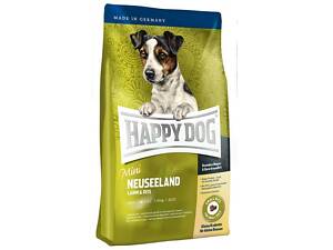 Сухой корм для собак мелких пород Happy Dog Supreme Mini Neuseeland с мясом ягненка и рисом 10 кг