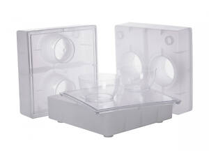 Годівниця для бджіл прозора 23.5х23.5х7 см