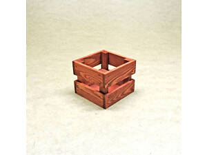 Короб для зберігання 'Мілена' 125х125мм корал