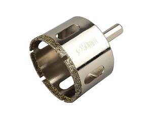 Коронка алмазная по керамограниту Haisser 66717 50 мм серебристая