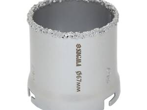 Коронка кільцева з вольфрамовим напиленням 67мм SIGMA (1512151)