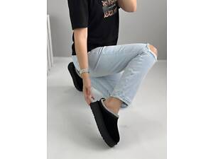 Короткие замшевые угги с вышивкой, трендовые уги автоледи 36-38,40р код 3540 24, 37