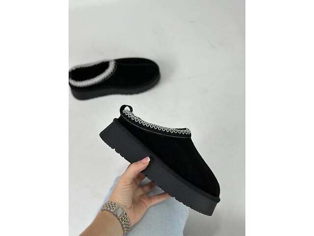 Короткие замшевые угги с вышивкой, трендовые уги автоледи 36,37,40р код 3540 40, 25.5 - Фото 7