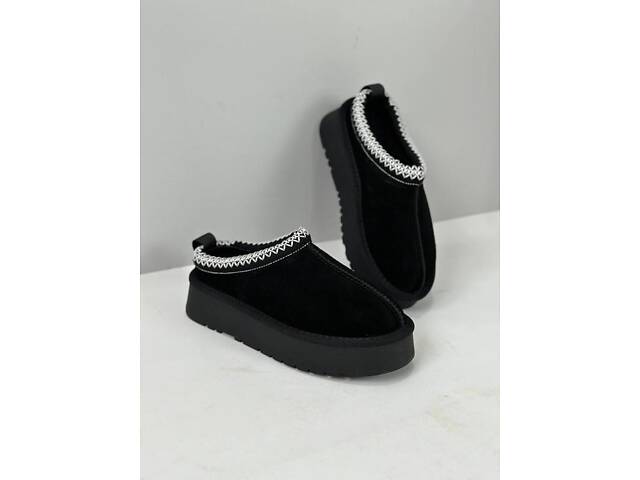 Короткие замшевые угги с вышивкой, трендовые уги автоледи 36,37,40р код 3540 40, 25.5 - Фото 8
